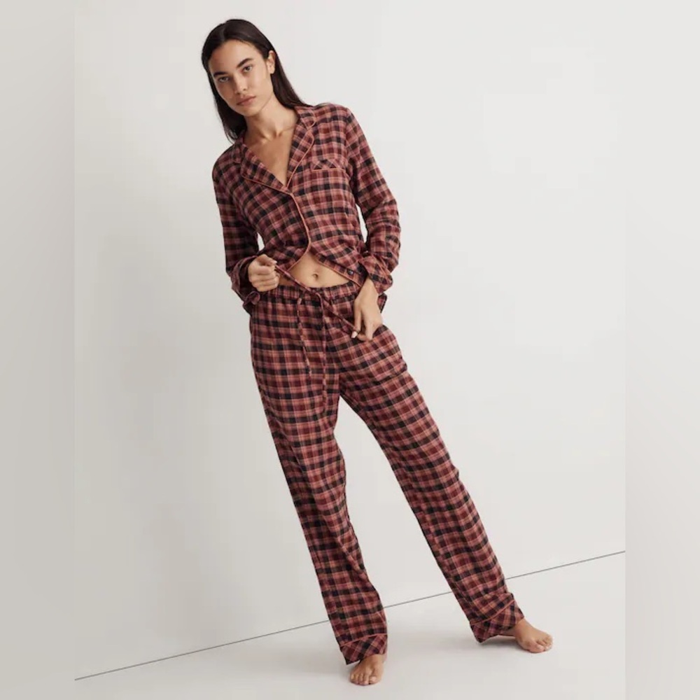 Madewell Flannel Bedtime Pajama Set - Picture 2 of 8